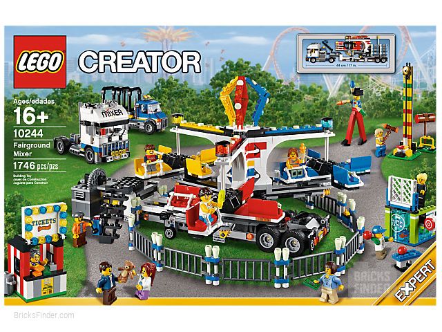 LEGO 10244 Fairground Mixer Box