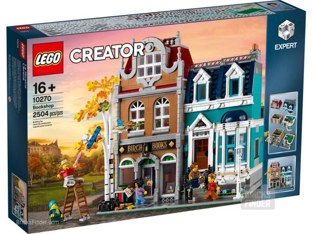 LEGO 10270 Bookshop Box