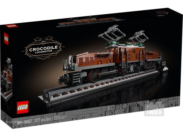 LEGO 10277 Crocodile Locomotive Box