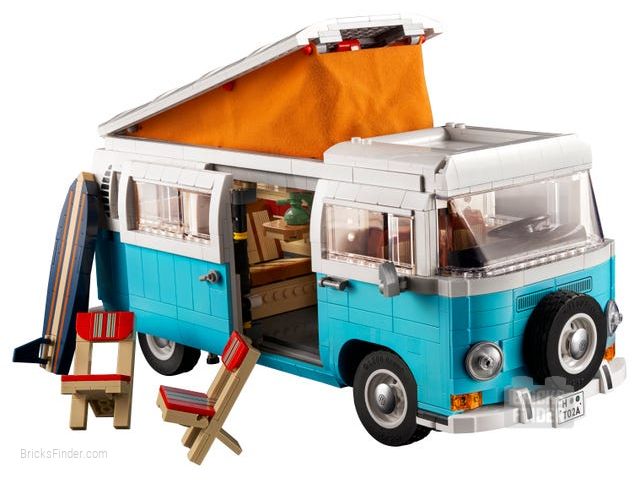 LEGO 10279 Volkswagen T2 Camper Van Image 2
