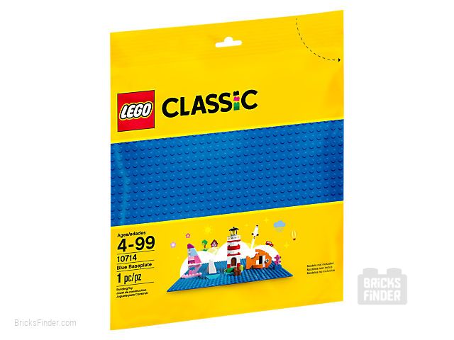 LEGO 10714 Blue Baseplate Box