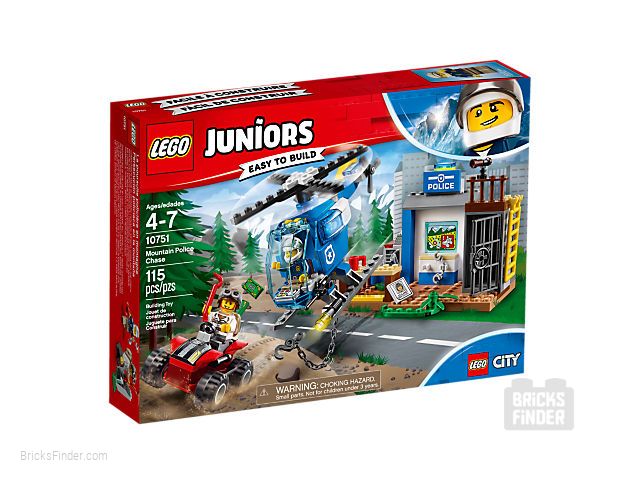 LEGO 10751 Mountain Police Chase Box