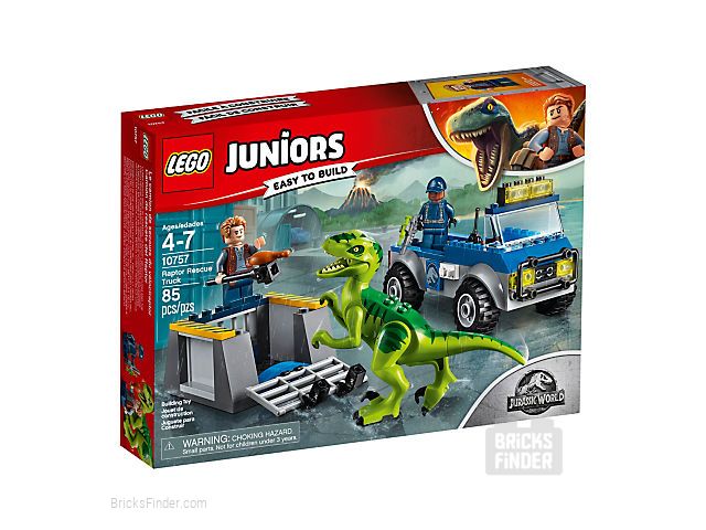 LEGO 10757 Raptor Rescue Truck Box
