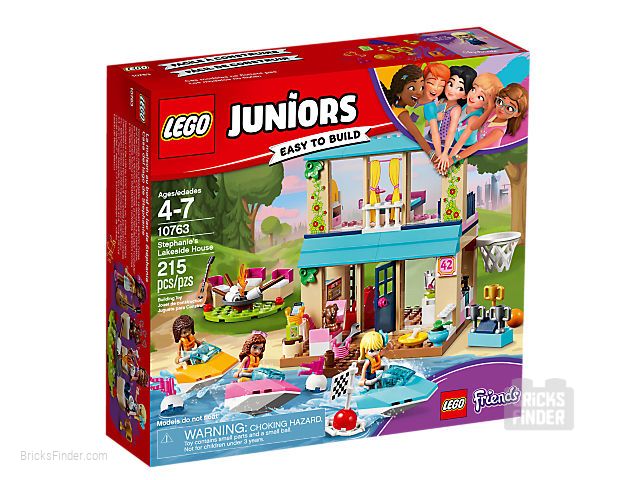LEGO 10763 Stephanie's Lakeside House Box