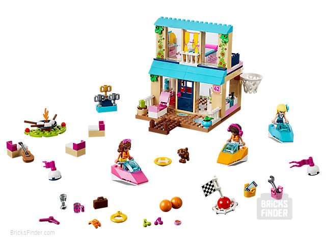 LEGO 10763 Stephanie's Lakeside House Image 1