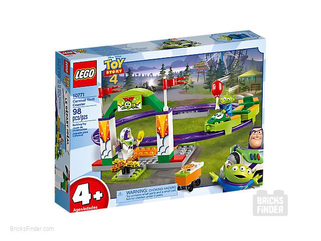 LEGO 10771 Carnival Thrill Coaster Box