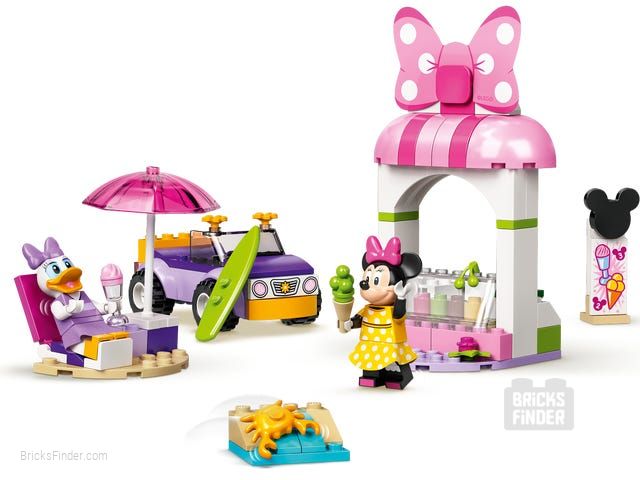 LEGO 10773 Minnie Mouse's Ice Cream Shop Image 1