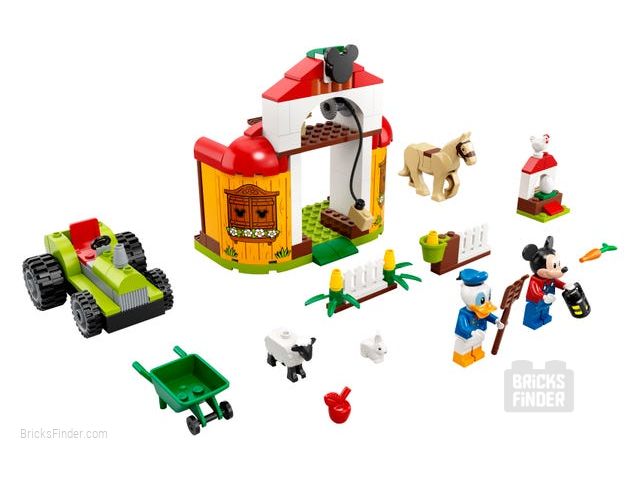LEGO 10775 Mickey Mouse & Donald Duck's Farm Image 2