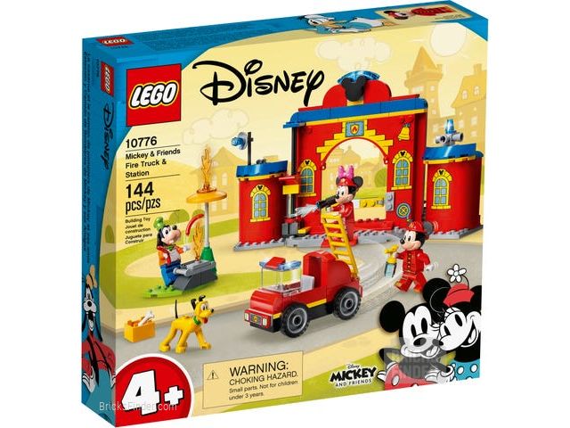 LEGO 10776 Mickey & Friends Fire Truck & Station Box