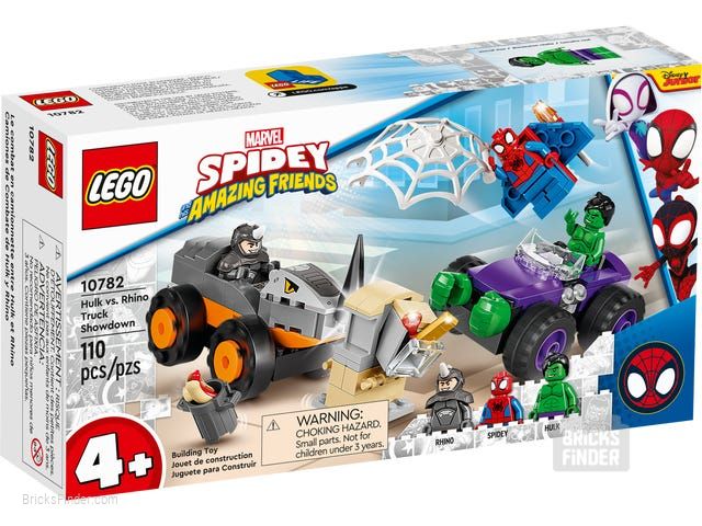 LEGO 10782 Hulk vs. Rhino Truck Showdown Box