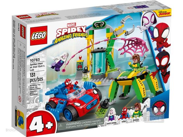LEGO 10783 Spider-Man at Doc Ock’s Lab Box