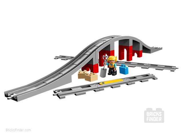 LEGO 10872 Train Bridge and Tracks Image 1