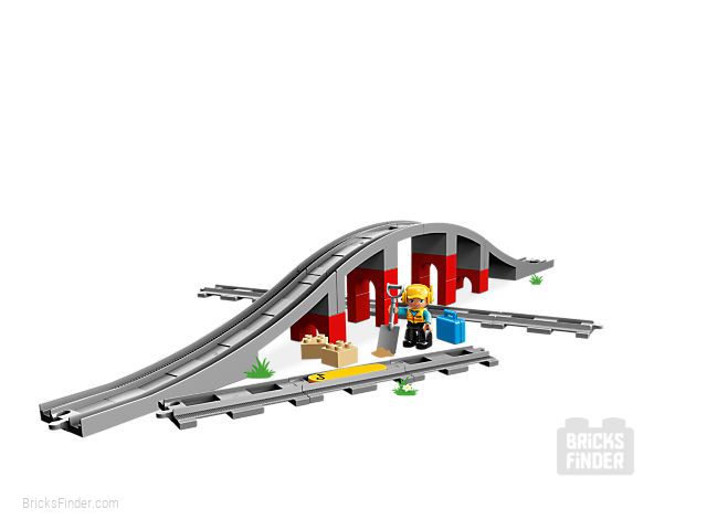 LEGO 10872 Train Bridge and Tracks Image 2
