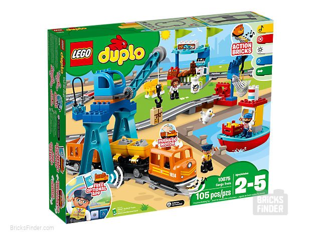 LEGO 10875 Cargo Train Box