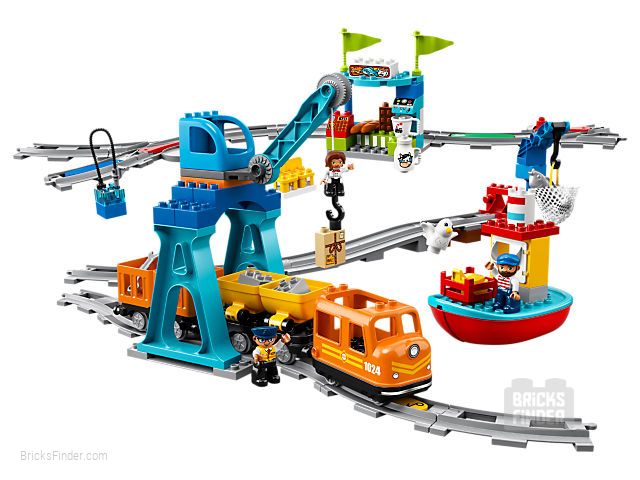 LEGO 10875 Cargo Train Image 1