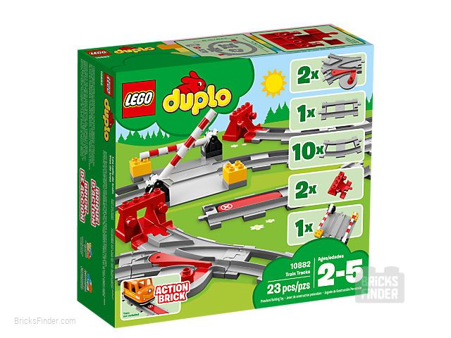 LEGO 10882 Train Tracks Box
