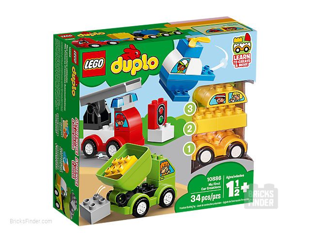 LEGO 10886 My First Car Creations Box