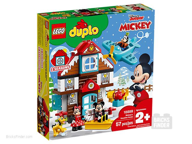 LEGO 10889 Mickey's Vacation House Box