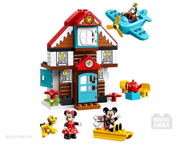LEGO 10889 Mickey's Vacation House Image 1