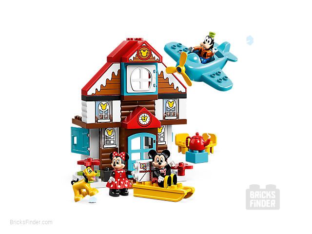 LEGO 10889 Mickey's Vacation House Image 2