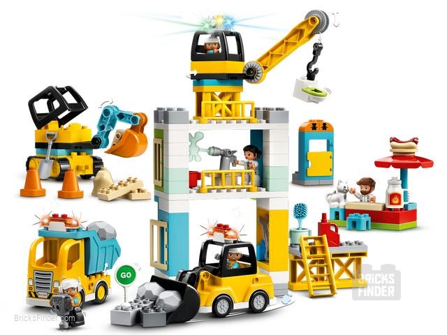 LEGO 10933 Tower Crane & Construction Image 1