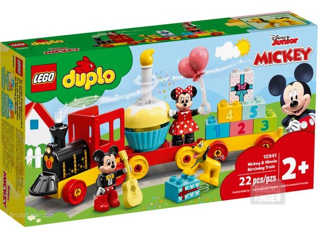 LEGO 10941 Mickey & Minnie Birthday Train Box