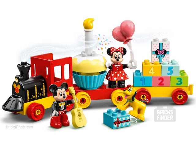 LEGO 10941 Mickey & Minnie Birthday Train Image 1