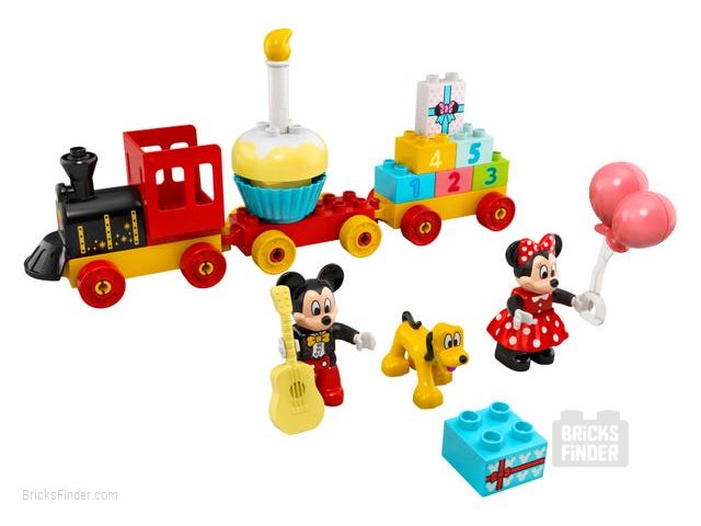 LEGO 10941 Mickey & Minnie Birthday Train Image 2