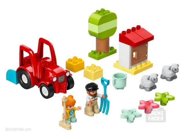 LEGO 10950 Farm Tractor & Animal Care Image 1