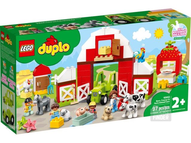 LEGO 10952 Barn, Tractor & Farm Animal Care Box