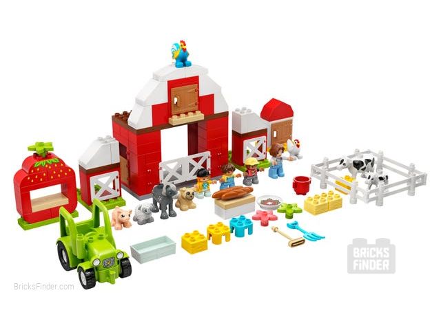 LEGO 10952 Barn, Tractor & Farm Animal Care Image 1
