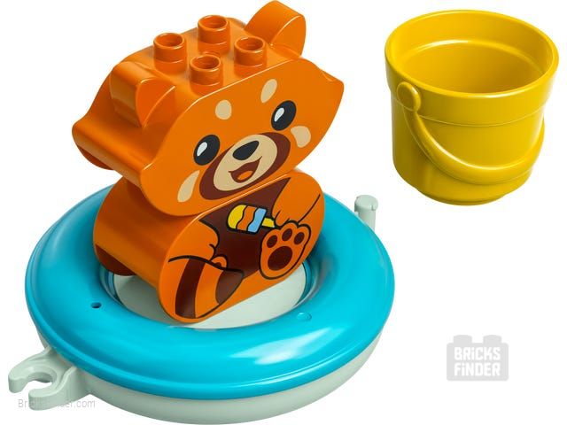 LEGO 10964 Bath Time Fun: Floating Red Panda Image 1