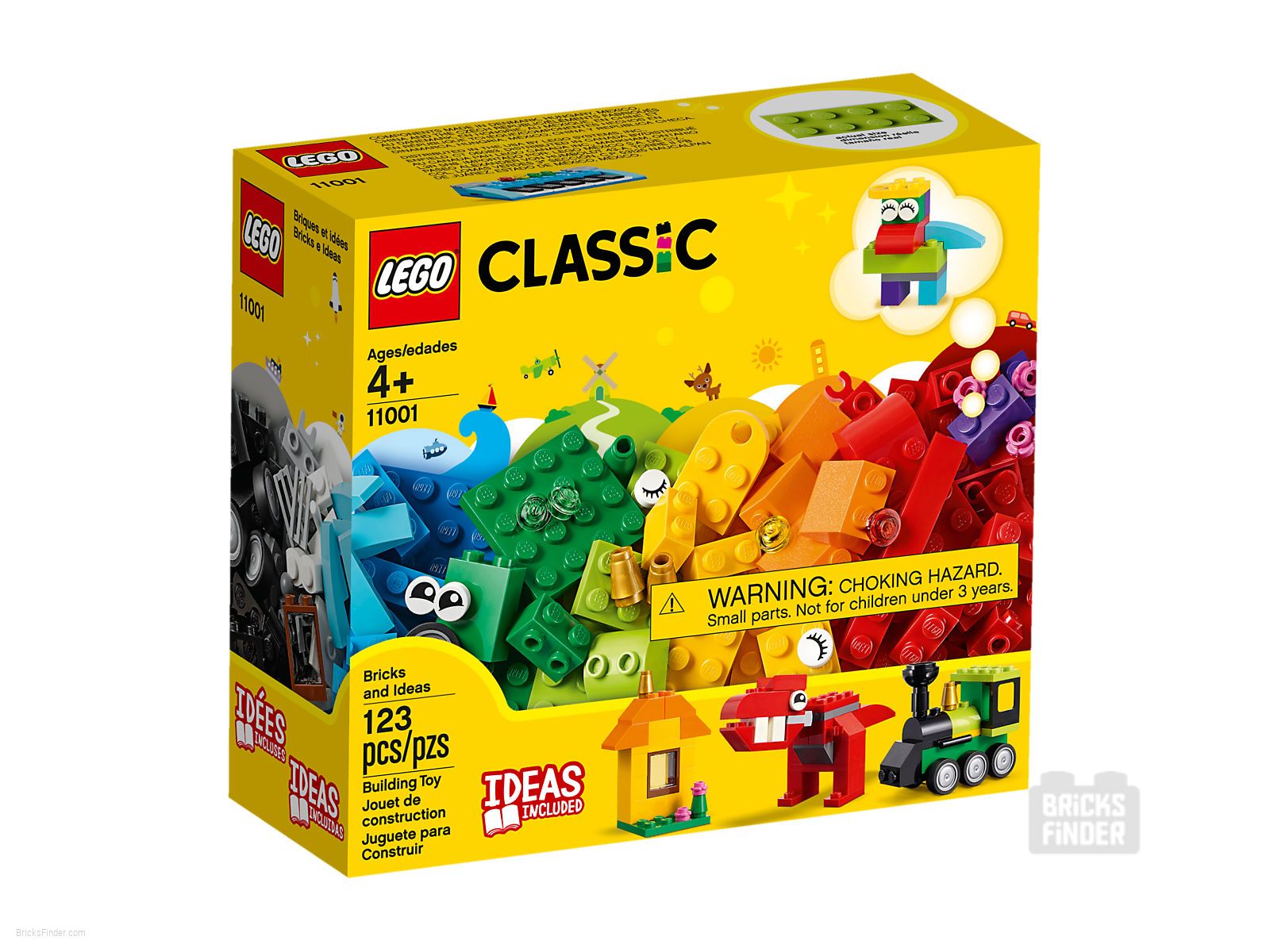 LEGO 11001 Кубики и идеи (Classic) | BricksFinder.com - Поиск лучших цен на  конструкторы LEGO® в Беларуси