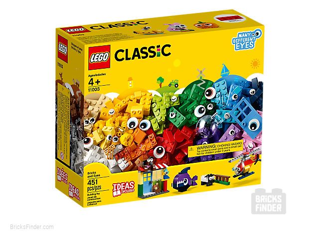 LEGO 11003 Bricks and Eyes Box