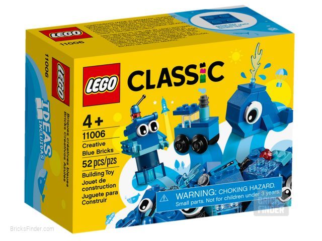 LEGO 11006 Creative Blue Bricks Box