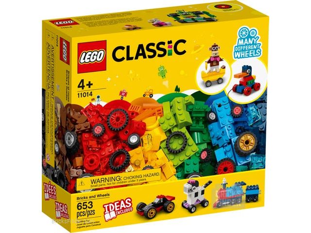 LEGO 11014 Bricks and Wheels Box