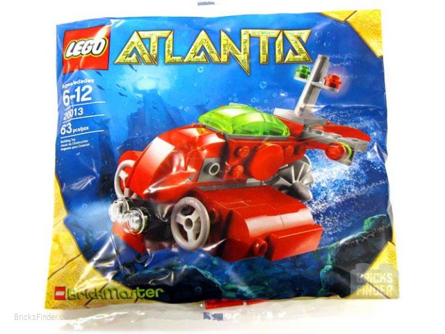 LEGO 20013 Neptune Microsub (Polybag) Box