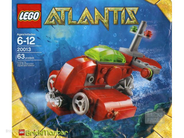 LEGO 20013 Neptune Microsub (Polybag) Image 1