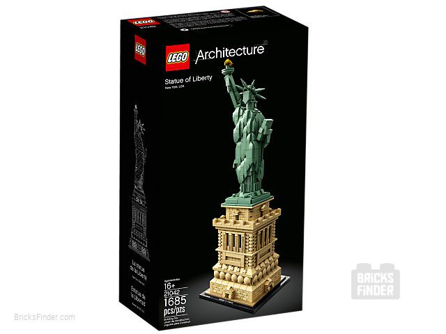 LEGO 21042 Statue of Liberty Box