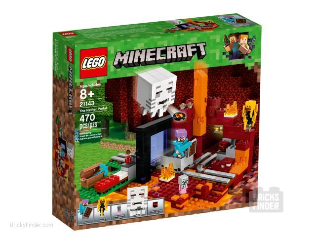 LEGO 21143 The Nether Portal Box