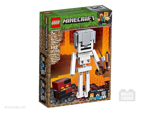 LEGO 21150 Skeleton with Magma Cube Box