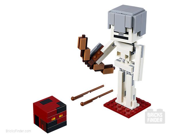 LEGO 21150 Skeleton with Magma Cube Image 1