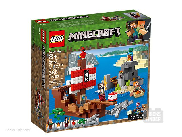 LEGO 21152 Pirate Ship Box