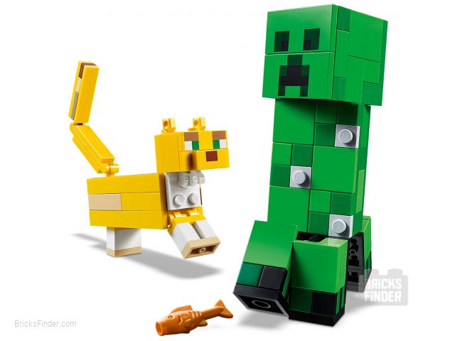 LEGO 21156 BigFig Creeper and Ocelot Image 2
