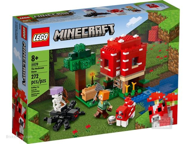 LEGO 21179 The Mushroom House Box