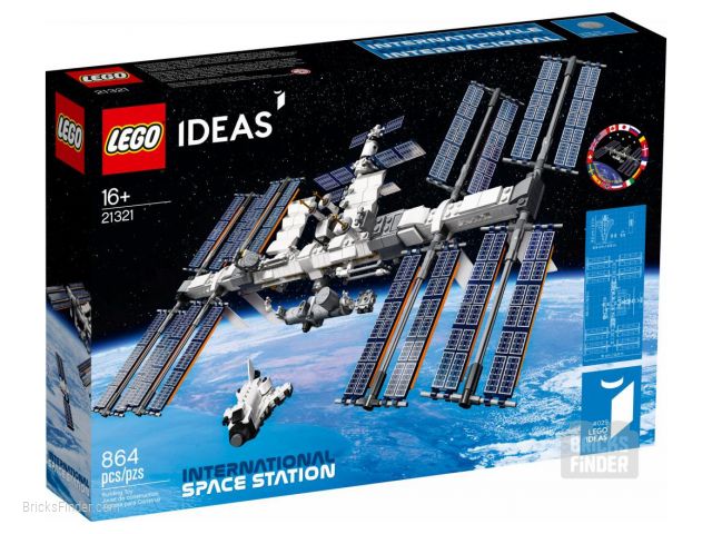 LEGO 21321 International Space Station Box