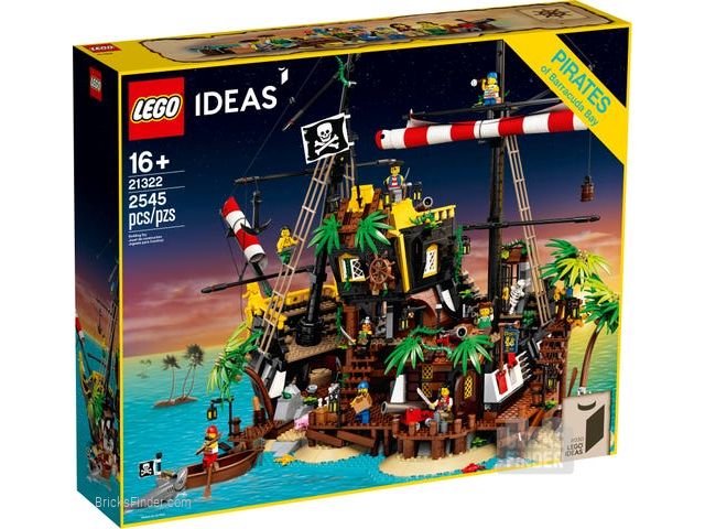 LEGO 21322 Pirates of Barracuda Bay Box