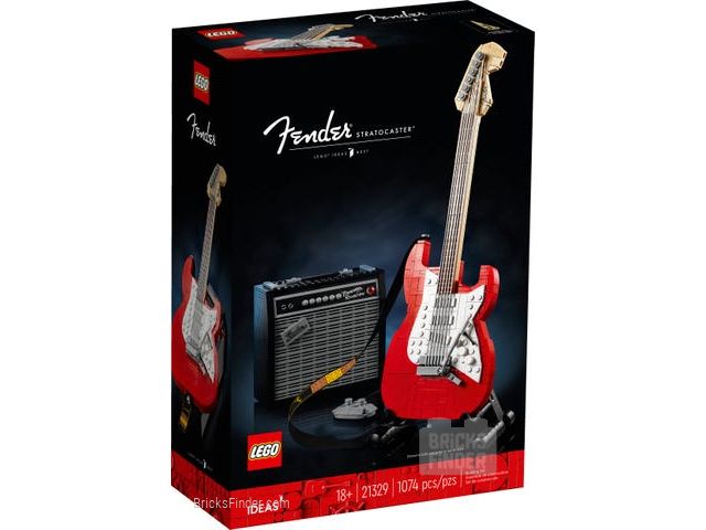 LEGO 21329 Fender Stratocaster Box