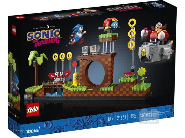 LEGO 21331 Sonic the Hedgehog - Green Hill Zone Box