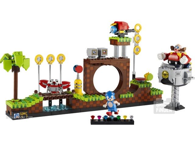 LEGO 21331 Sonic the Hedgehog - Green Hill Zone Image 1